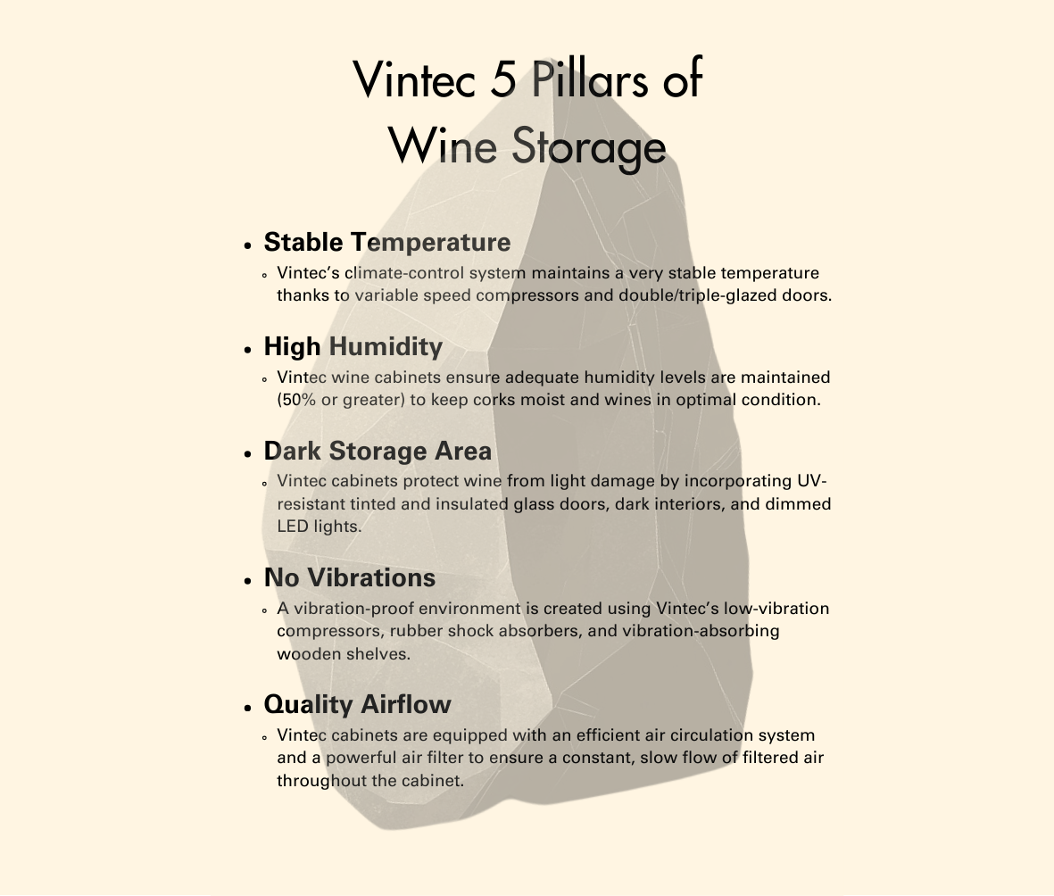 Vintec Classic Wine Chiller - 120 bottles
