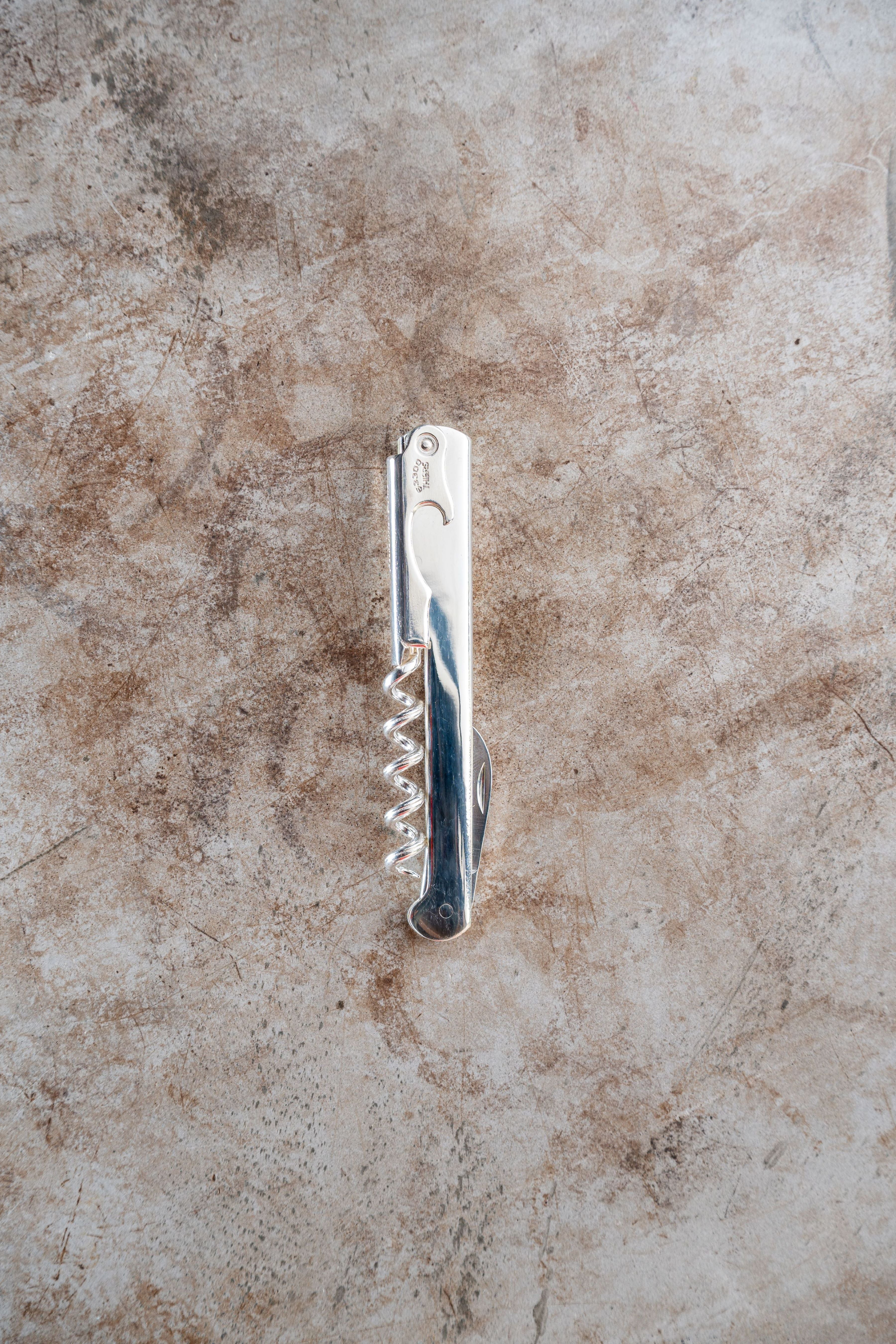 Cartailler-Deluc Sommelier Corkscrew - Silver