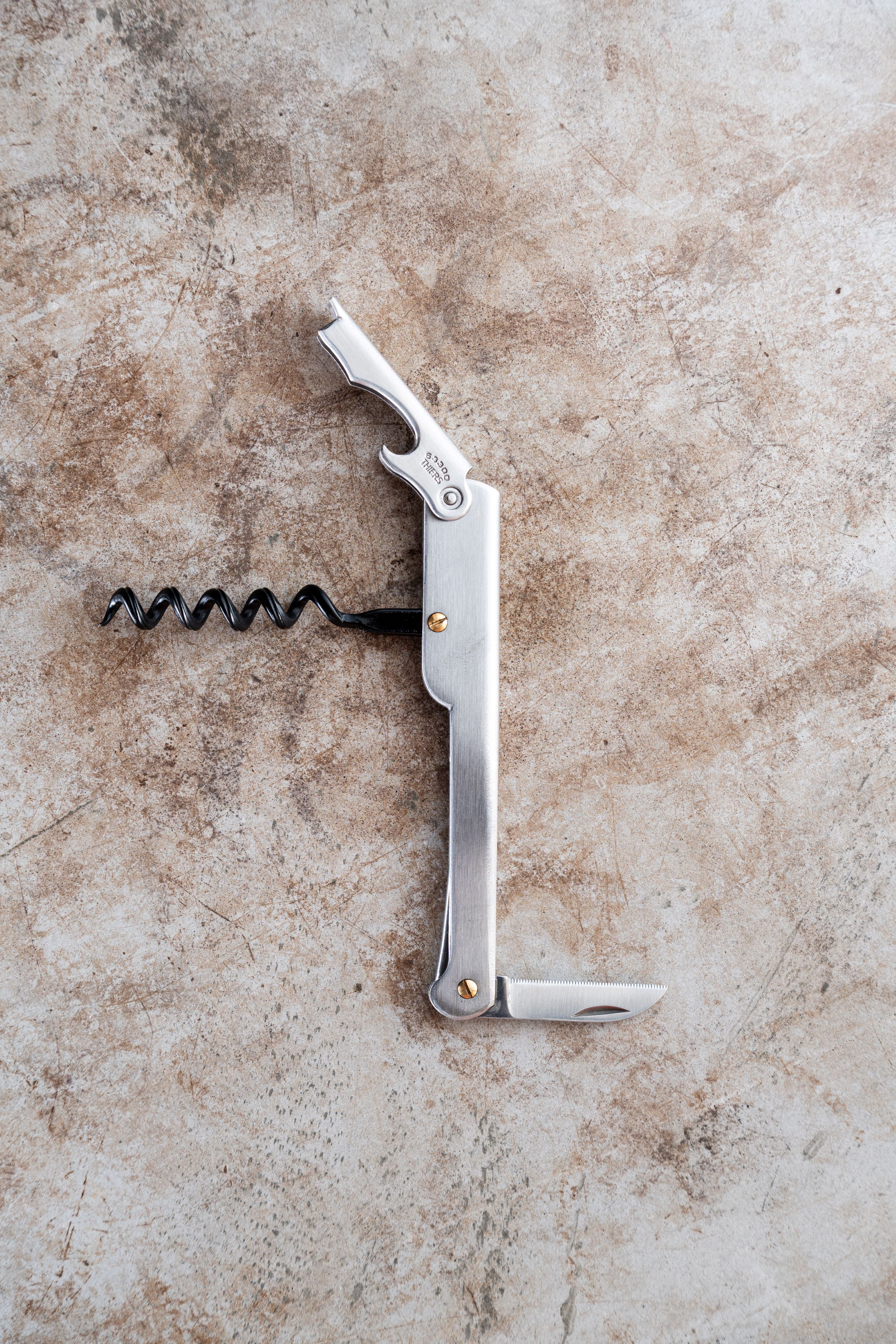 Cartailler-Deluc Sommelier Corkscrew - Matt Stainless
