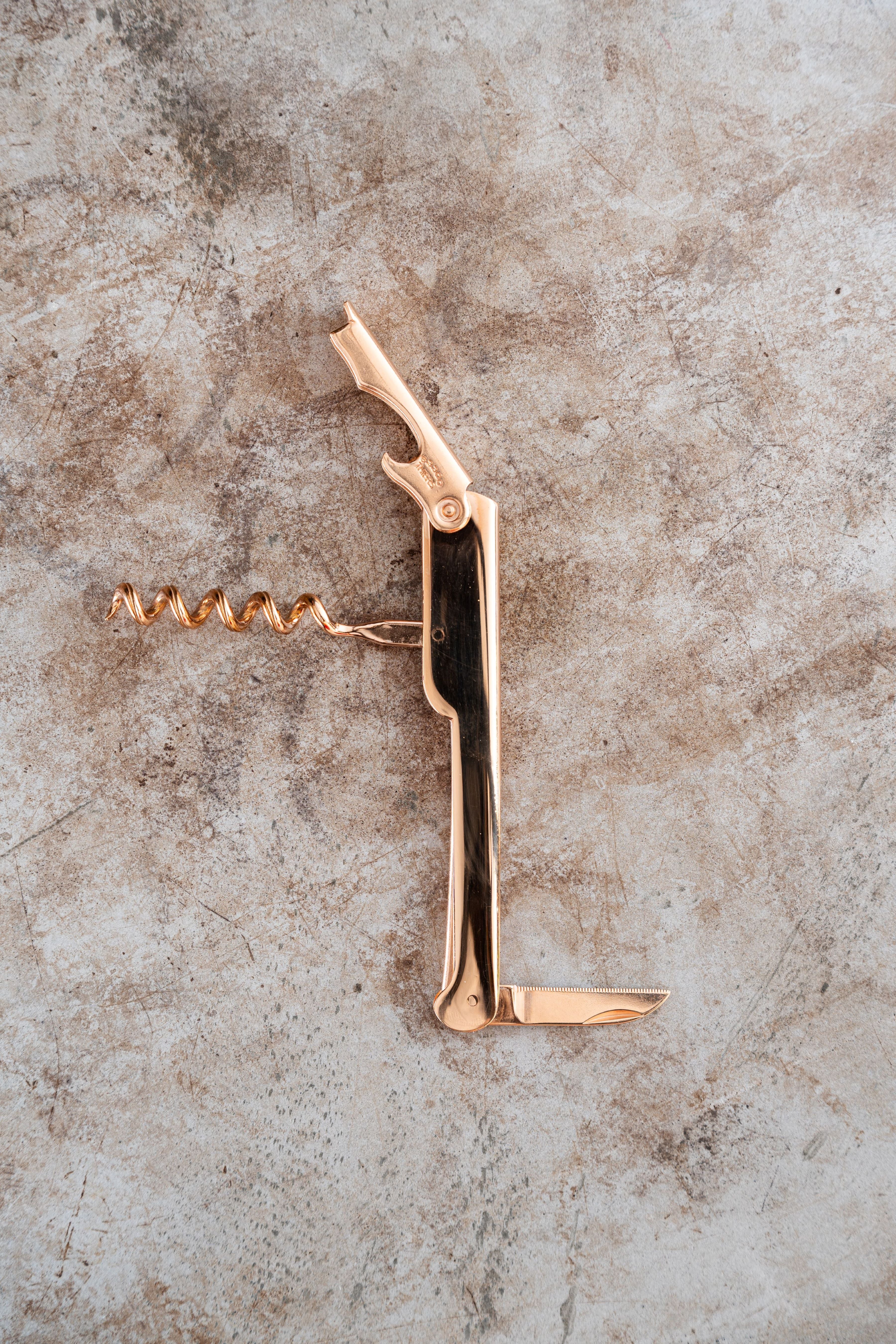 Cartailler-Deluc Sommelier Corkscrew - Pink Gold