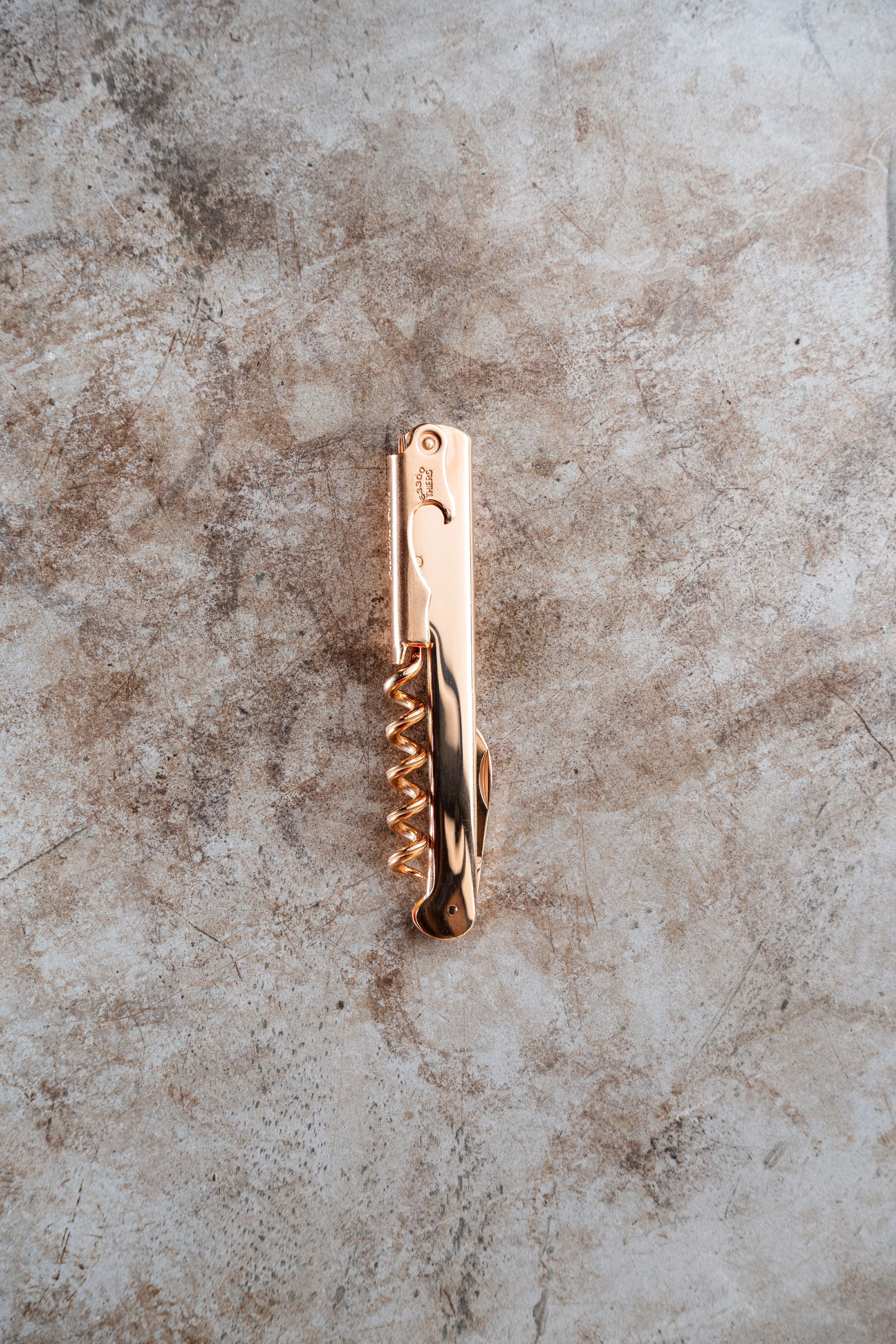 Cartailler-Deluc Sommelier Corkscrew - Pink Gold