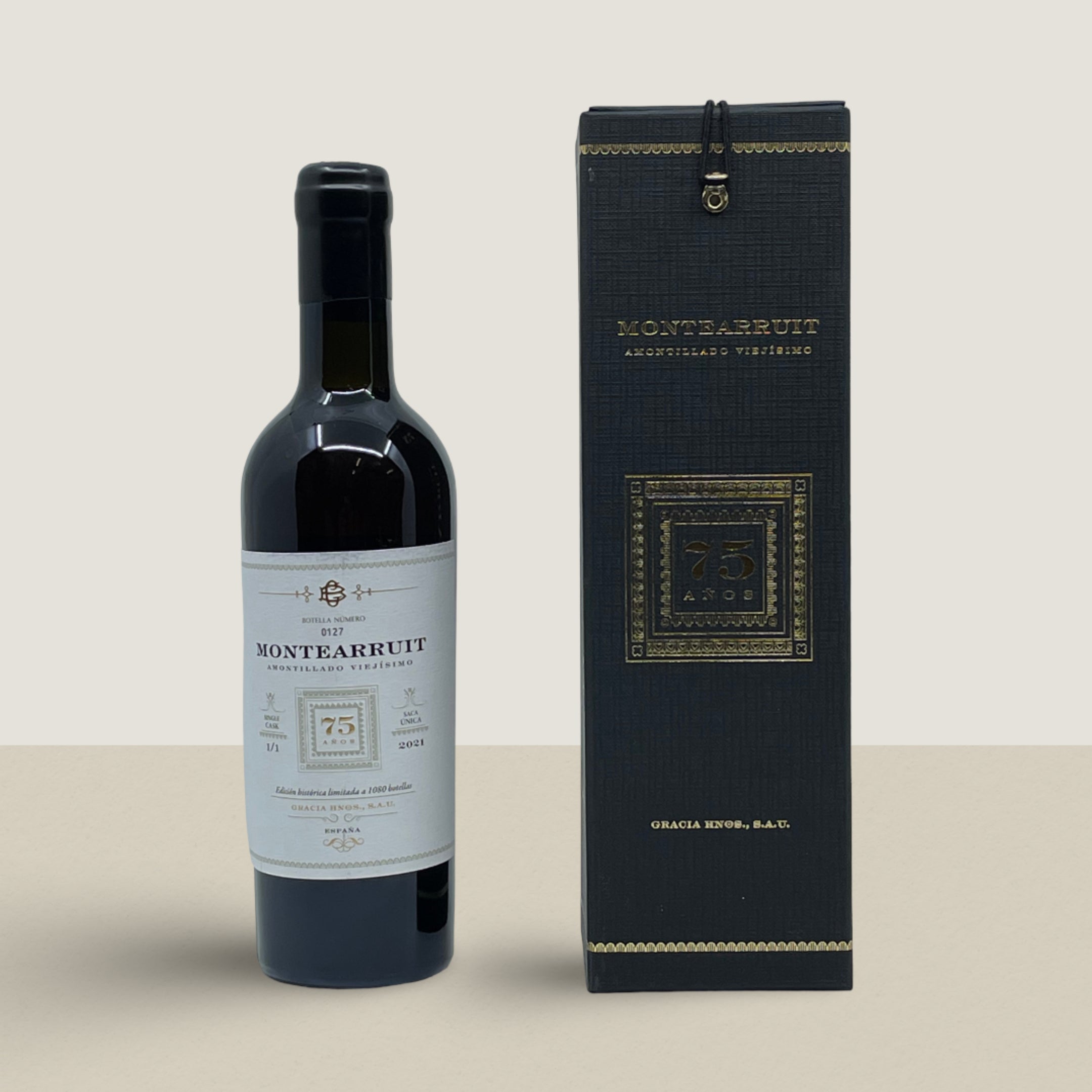 Pérez Barquero Montearruit Very old Amontillado 75 yo