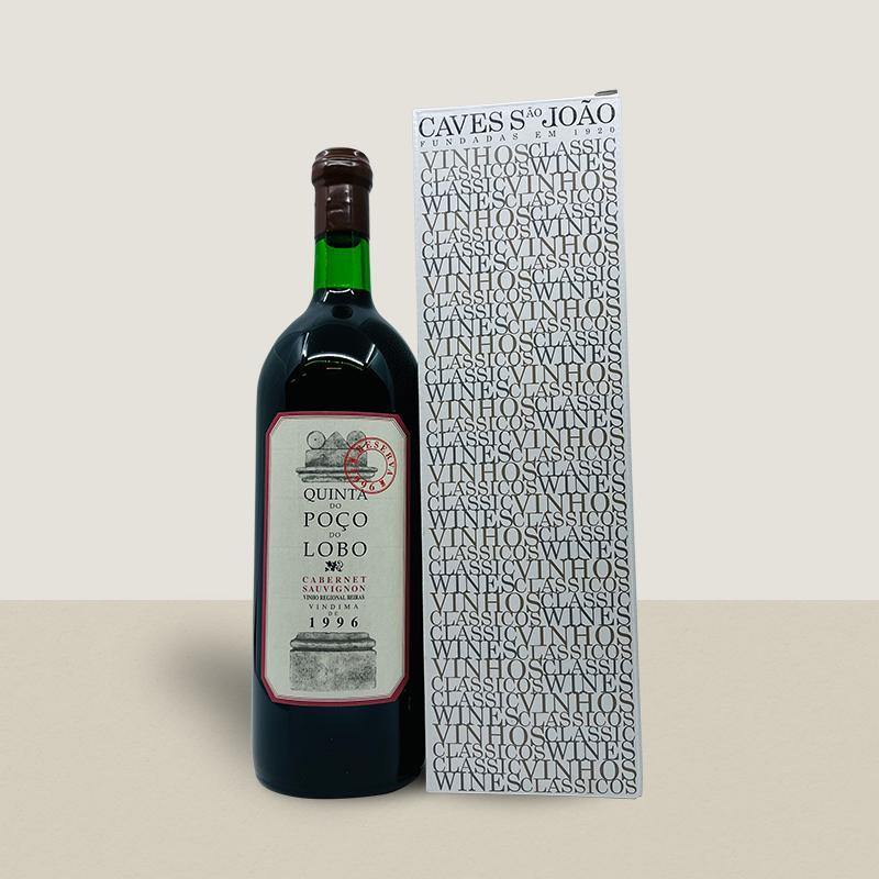 Caves Sao Joao Poco do Lobo Reserva Cabernet Sauvignon 1996 Magnum - Colheitas - Port, Madeira, Fine wines & Spirits