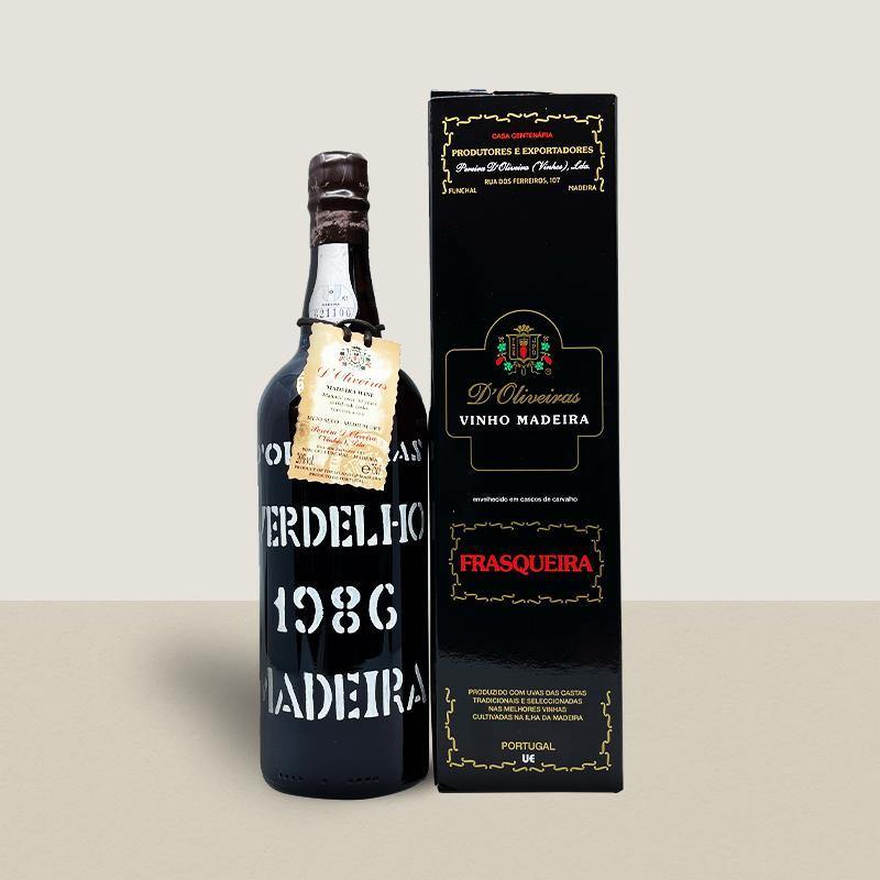Pereira D'Oliveira Verdelho Vintage Madeira 1986