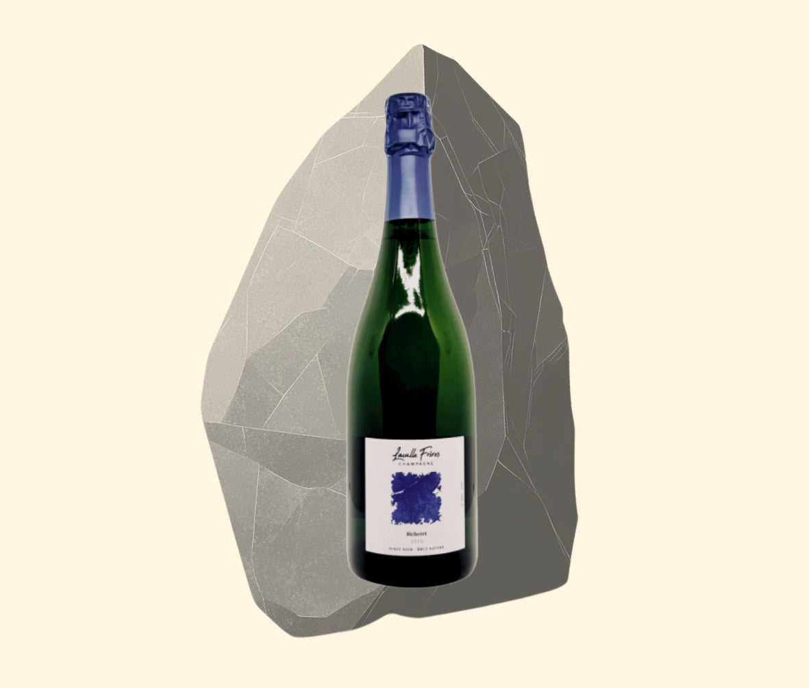 Champagne Laculle Frères, "Bicheret" Pinot Noir, Brut Nature (disg 08/22)