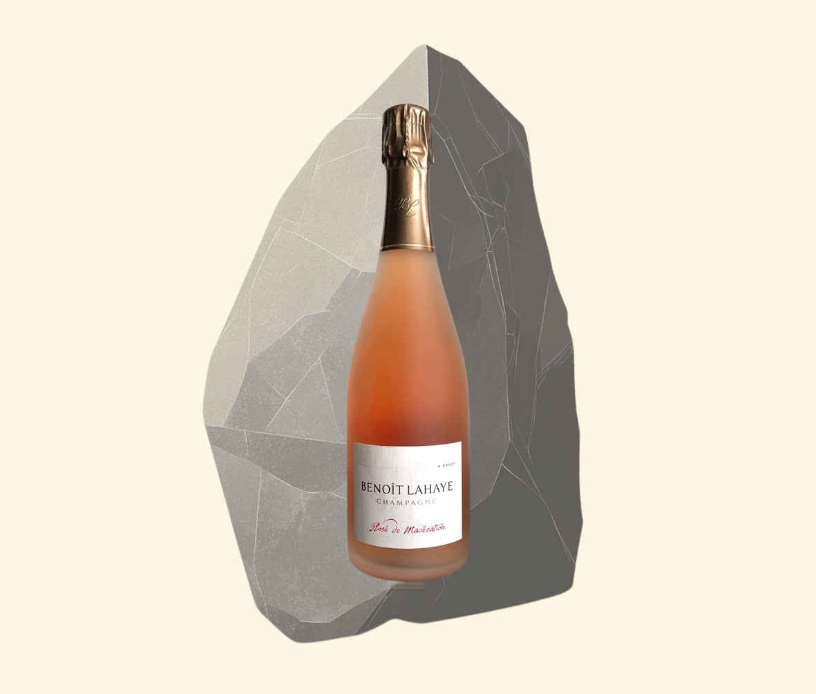 NV Benoît Lahaye, Rosé de Macération, Extra Brut (disg 04/25)